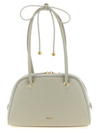 Sac à main en cuir gris