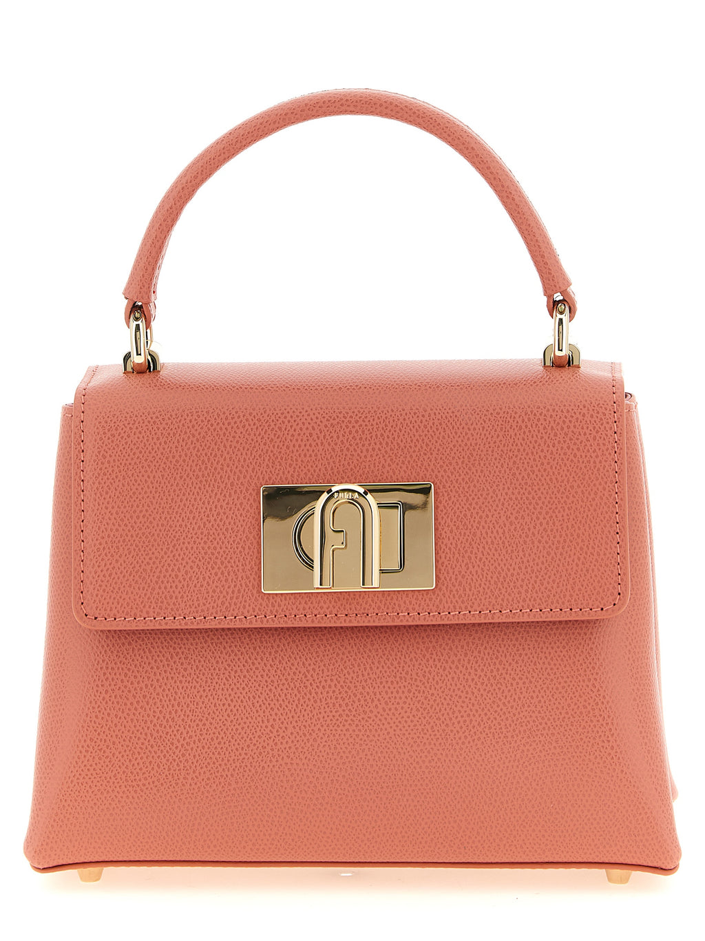Sac à main en cuir rose
