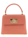 Sac à main en cuir rose