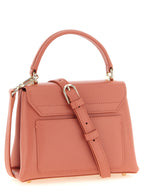Sac à main en cuir rose
