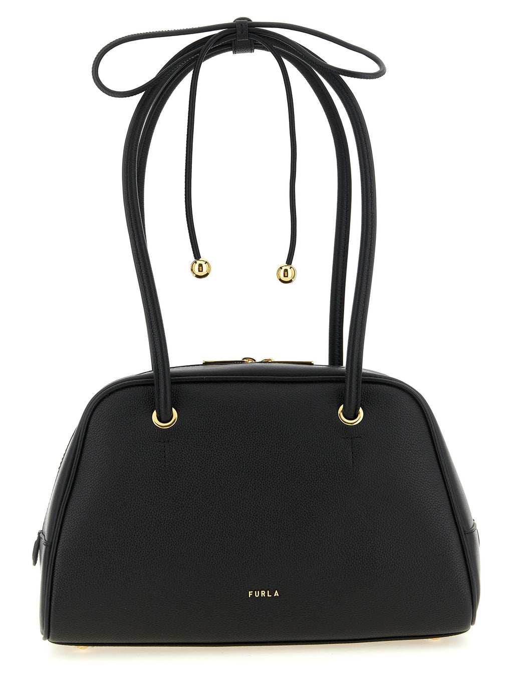 Sac à main en cuir noir