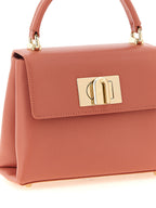 Sac à main en cuir rose