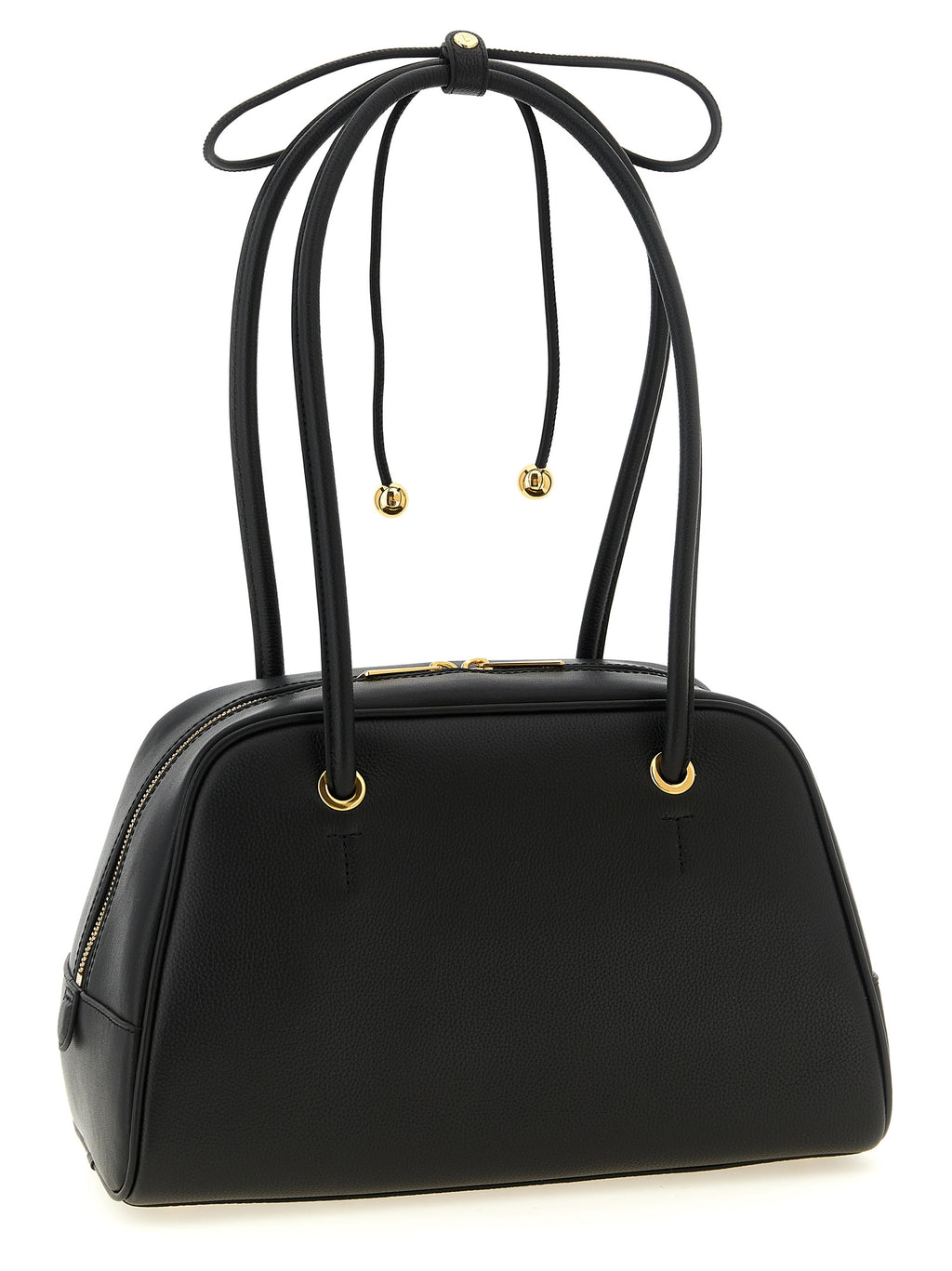 Sac à main en cuir noir
