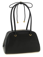 Sac à main en cuir noir