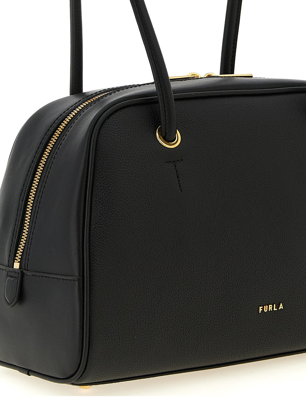 Sac à main en cuir noir