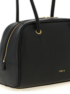 Sac à main en cuir noir