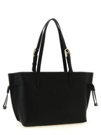 Sac cabas en cuir de veau noir
