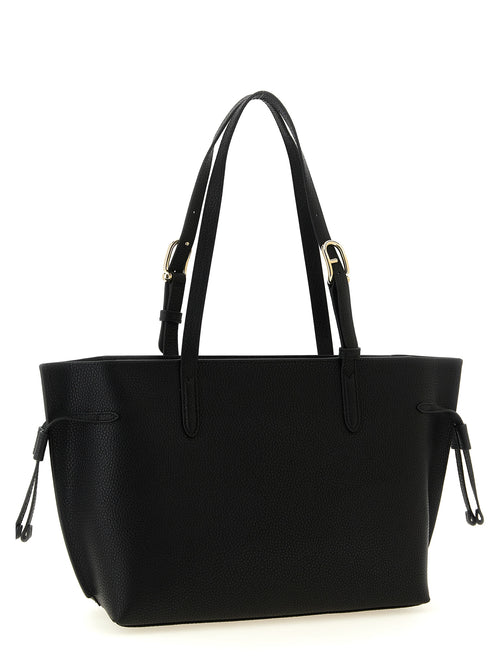 Black Calfskin Tote Bag
