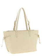 White Leather Tote Bag