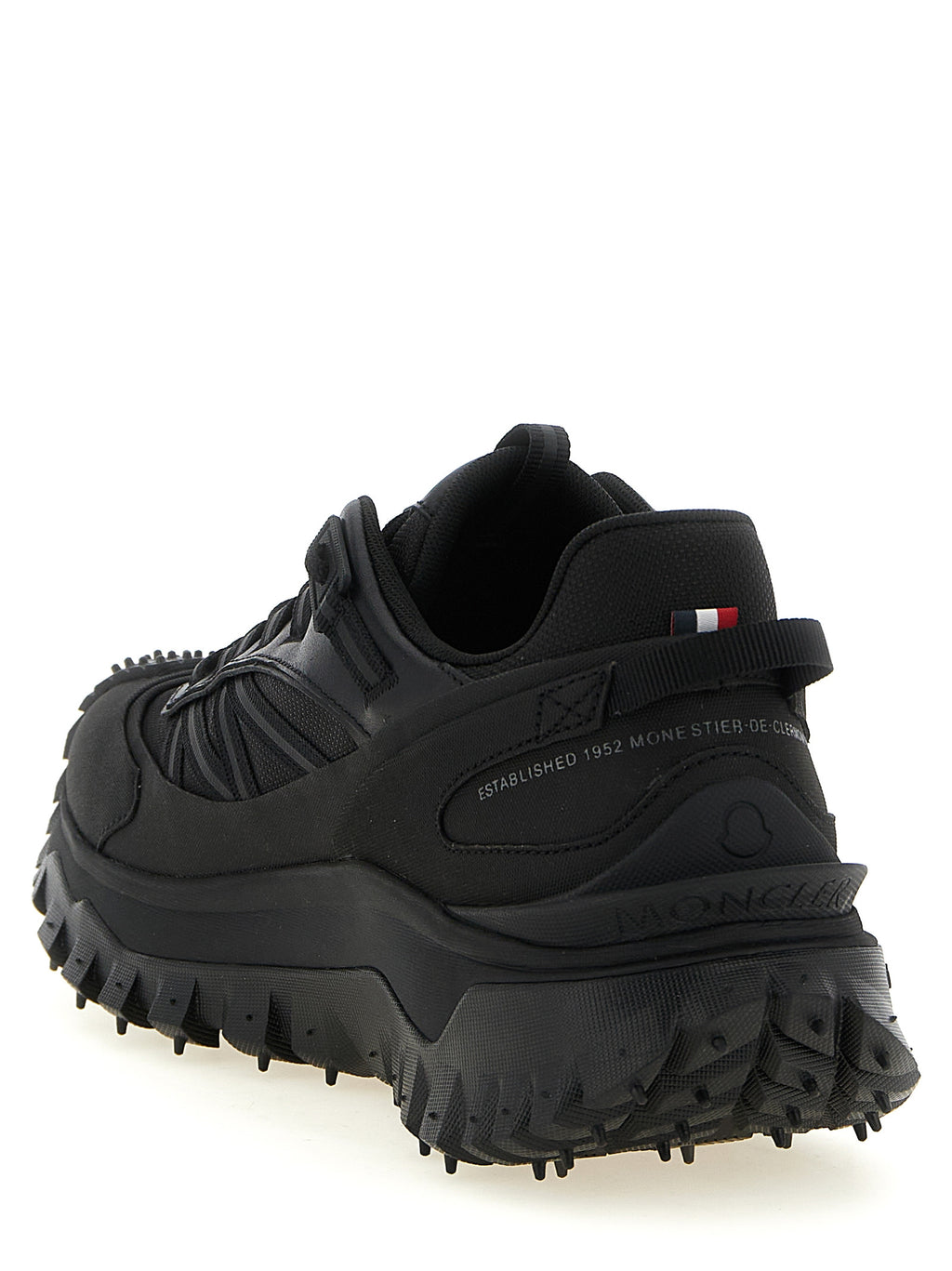 Leather Sneakers – Black