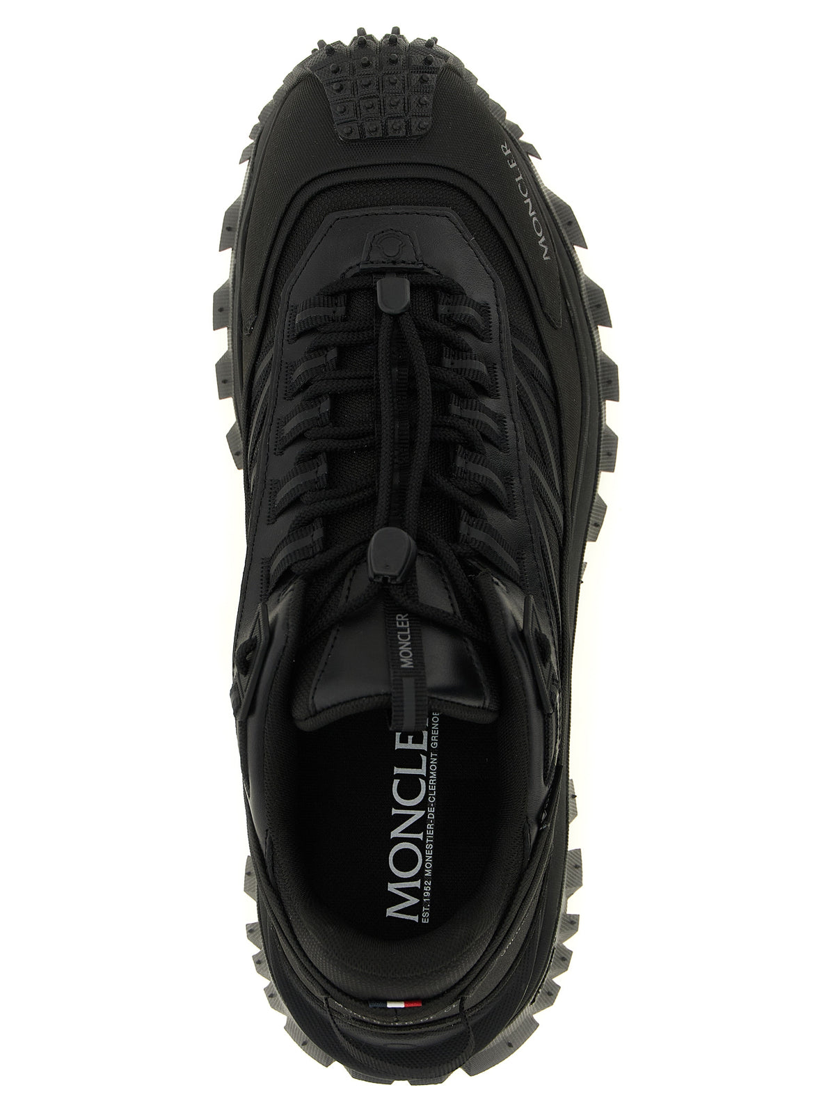 Leather Sneakers – Black