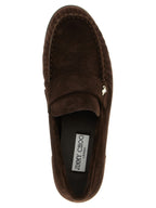 Brown Suede Loafers