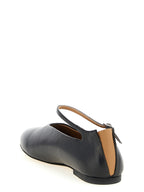 Ballerines en cuir noir