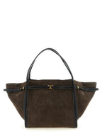 Sac fourre-tout en daim marron