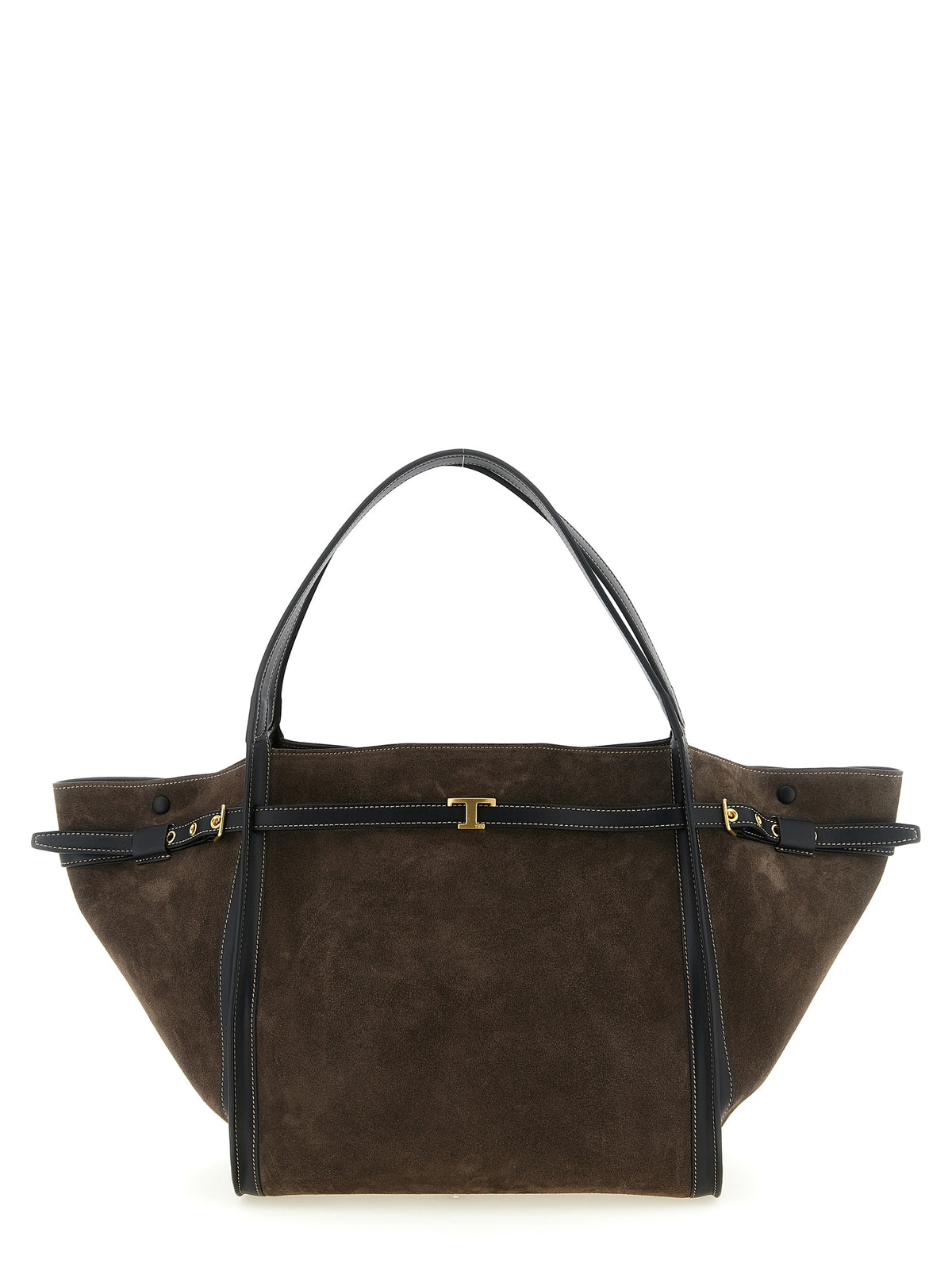 Sac fourre-tout en daim marron