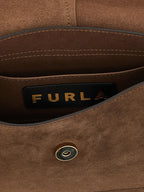 Brown Suede Handbag
