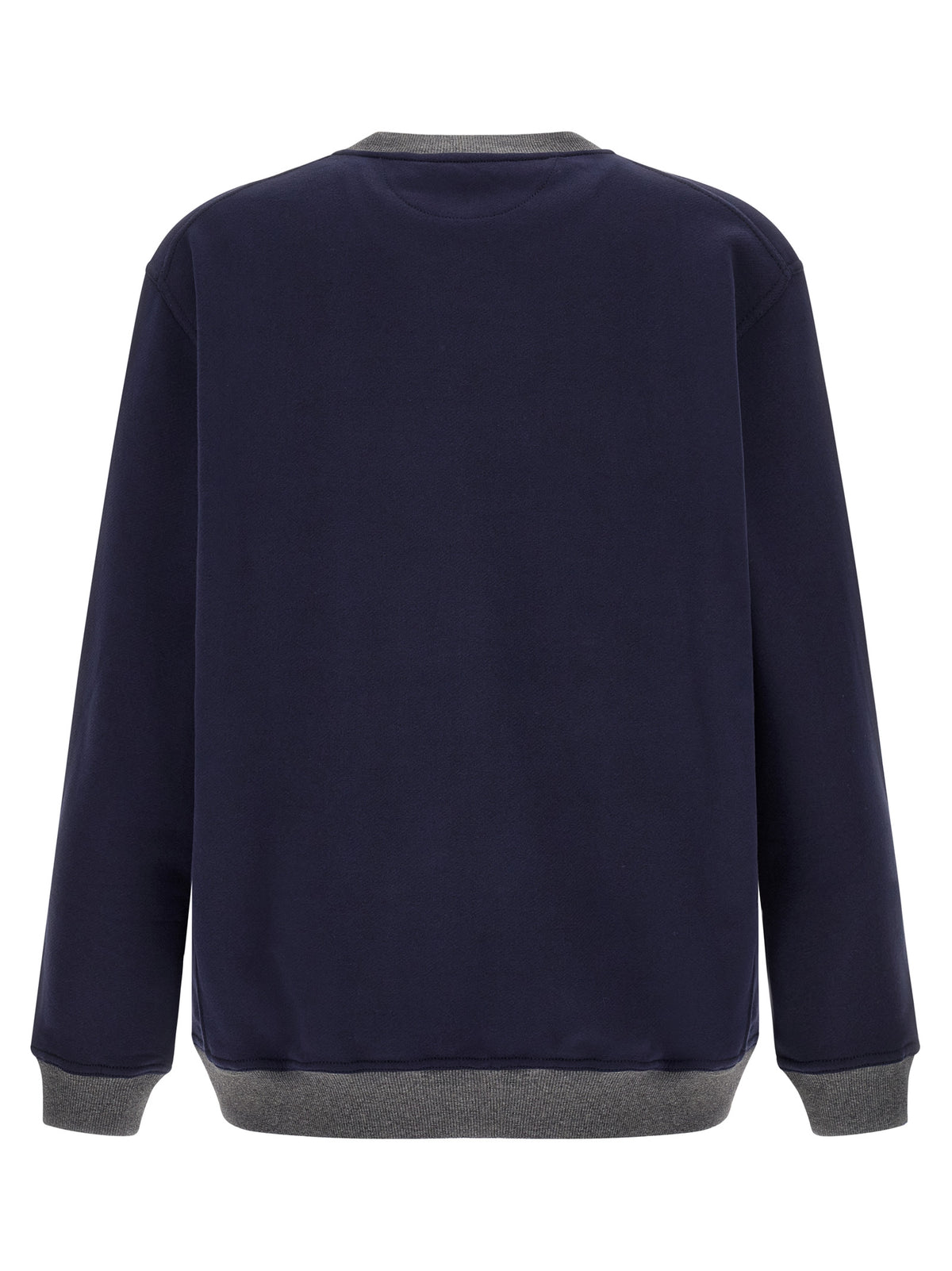 Cotton Sweatshirt – Blue