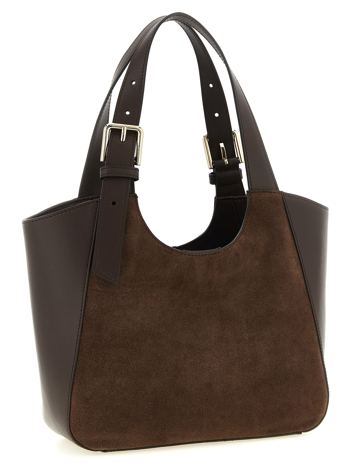 Sac à main en daim marron