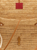 Raffia Tote Bag – Beige