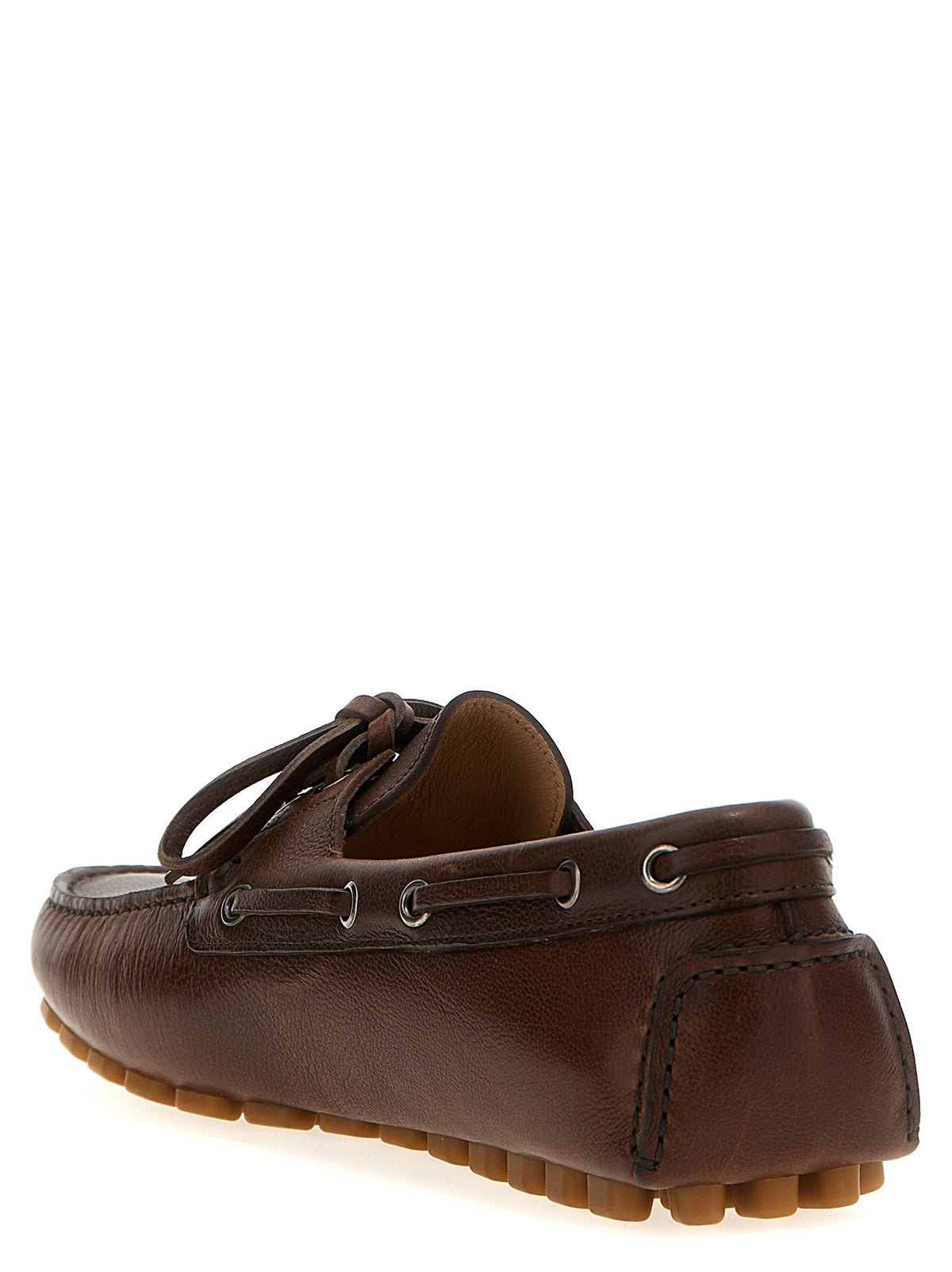 Brown Leather Loafers