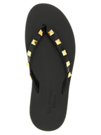 Mules en cuir noir
