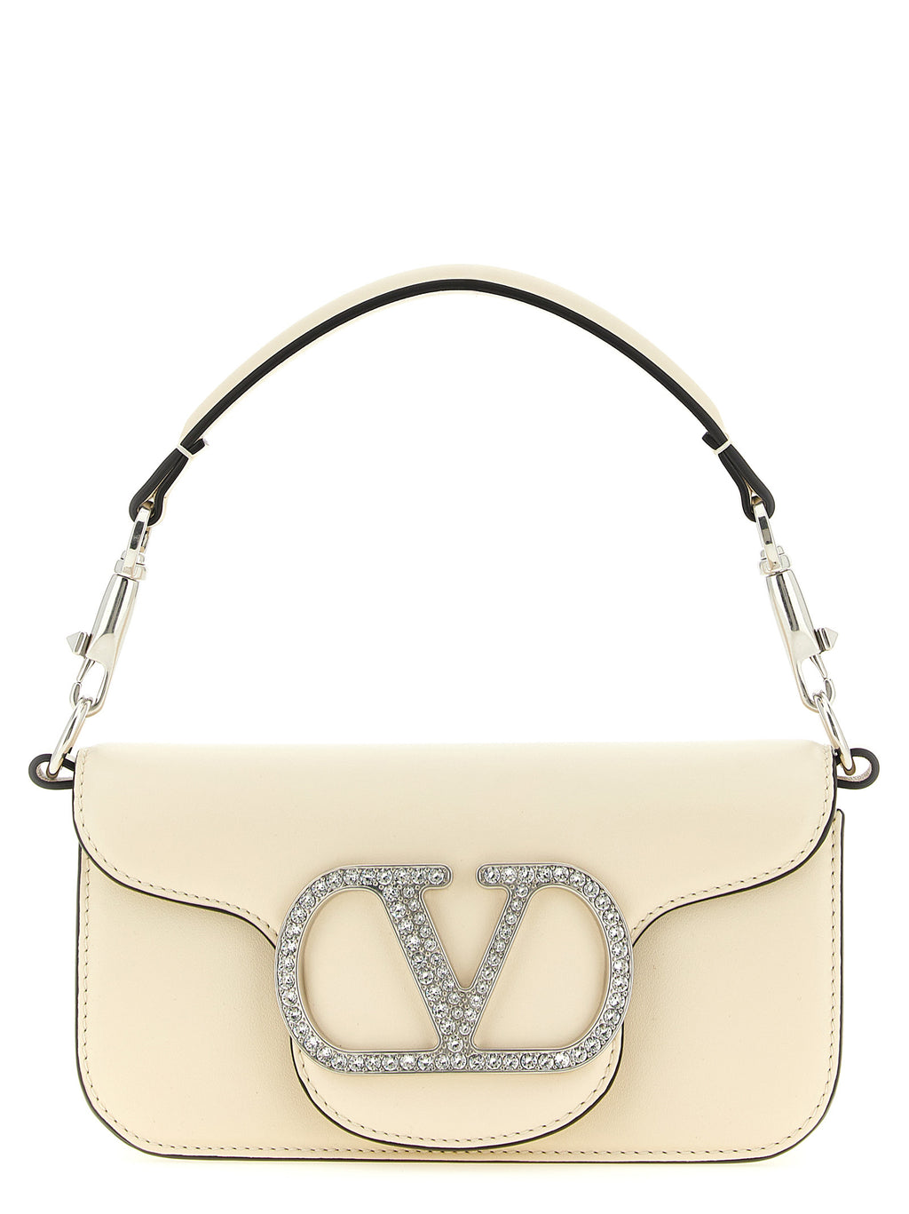 Sac à bandoulière en cuir blanc