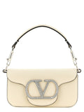 Sac à bandoulière en cuir blanc