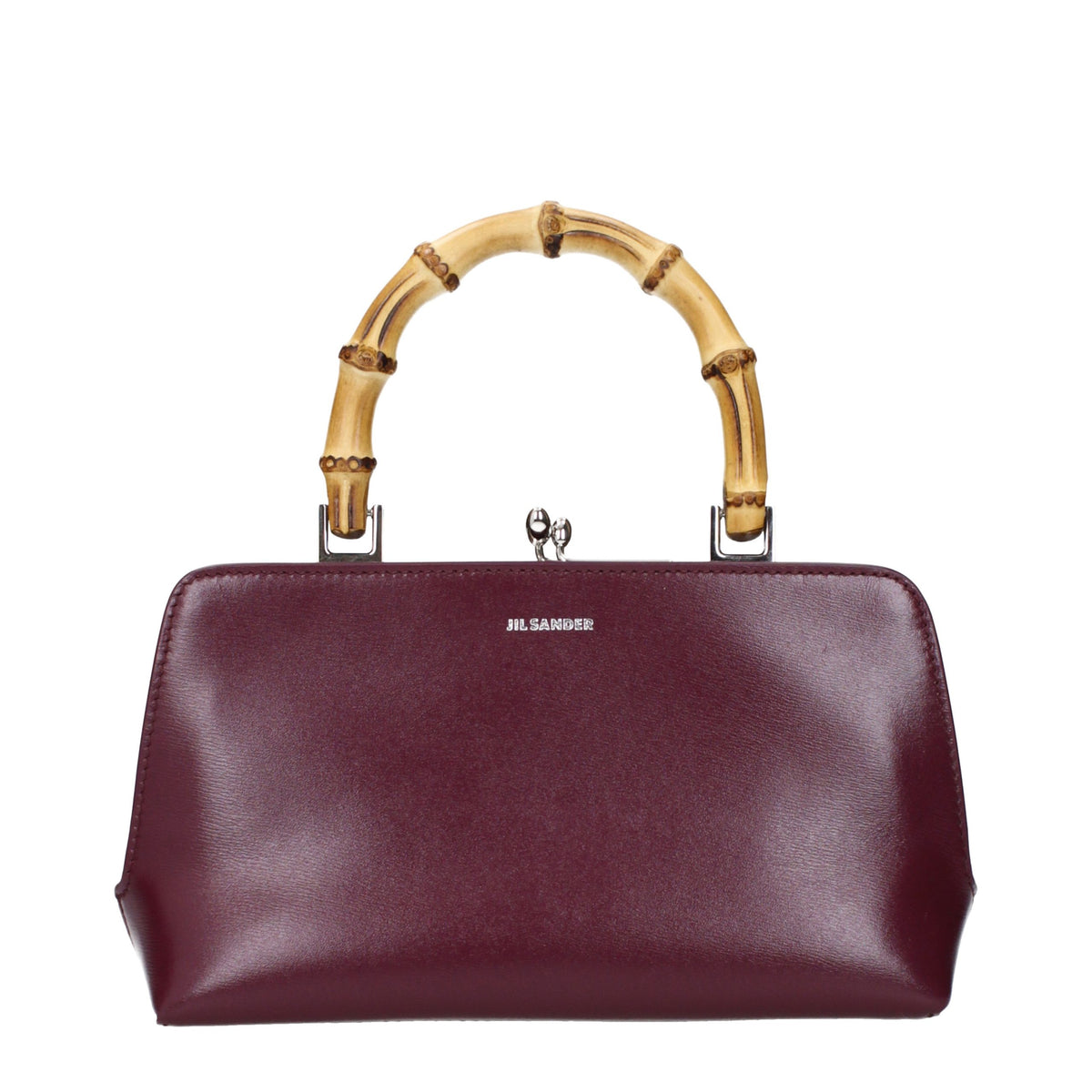 Sac à main en cuir rouge
