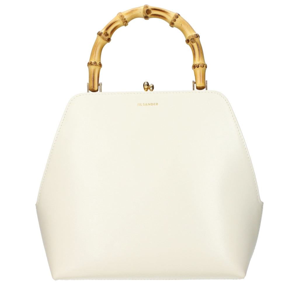 Sac à main en cuir beige