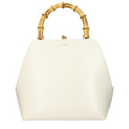 Sac à main en cuir beige
