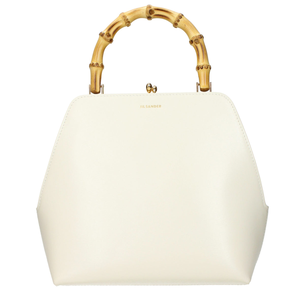 Sac à main en cuir beige