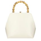 Sac à main en cuir beige