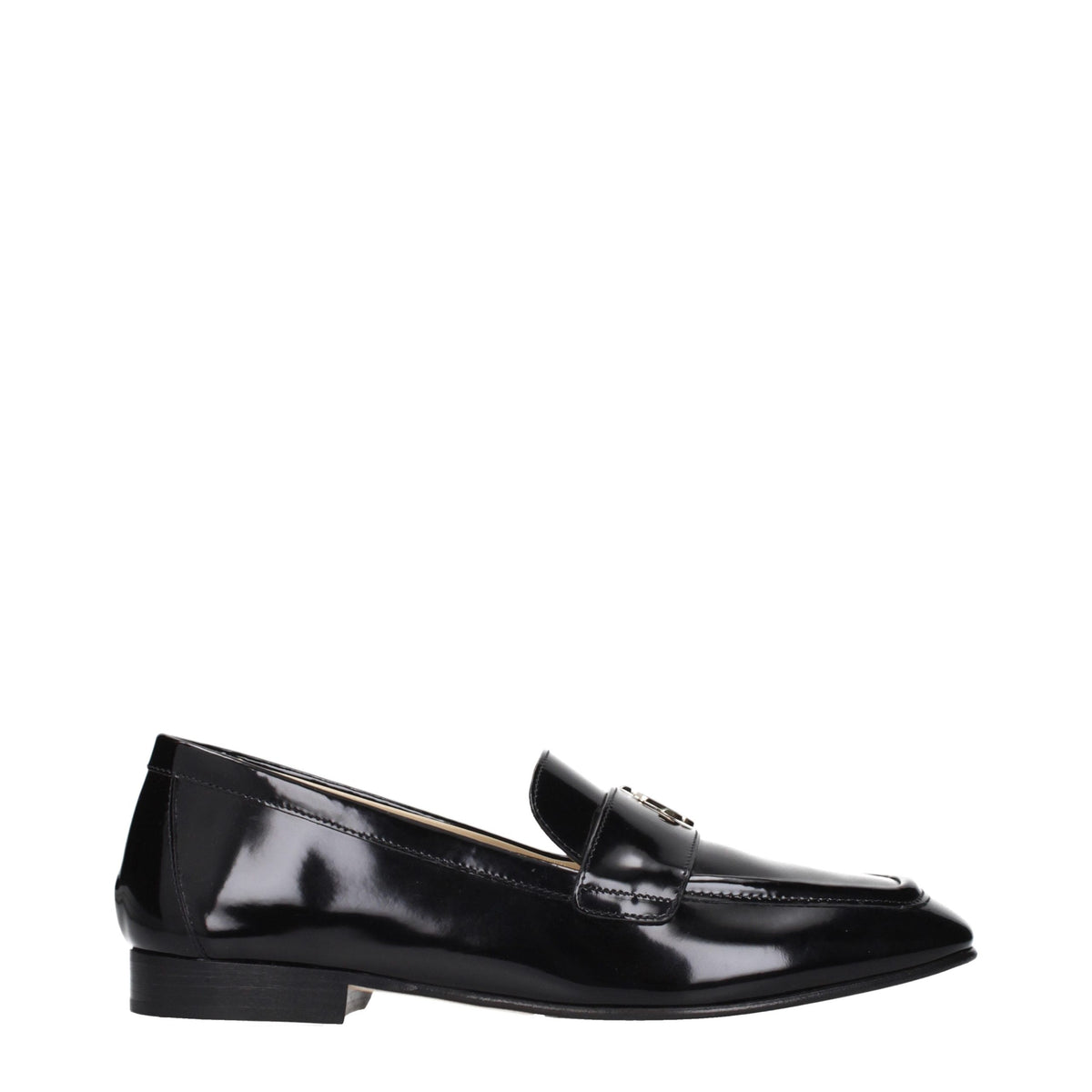 Black Leather Loafers
