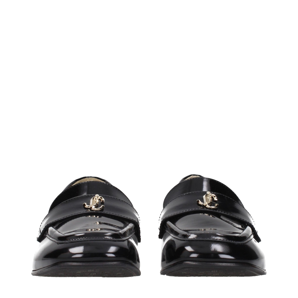 Black Leather Loafers