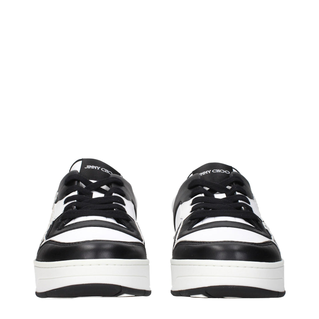 Leather Sneakers – Black