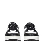Leather Sneakers – Black