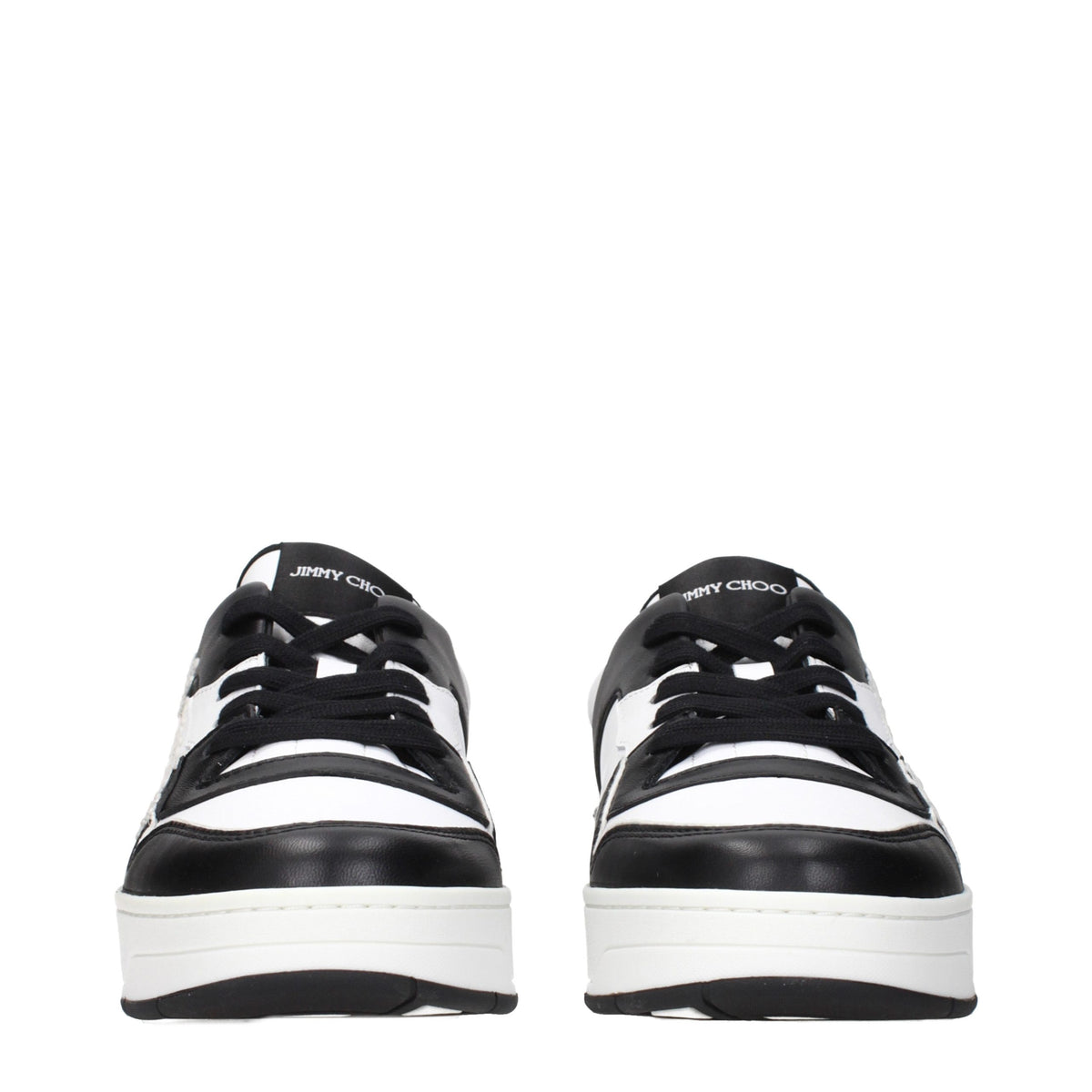 Leather Sneakers – Black