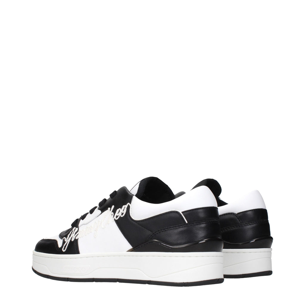 Leather Sneakers – Black