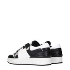 Leather Sneakers – Black