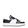 Baskets en cuir noir