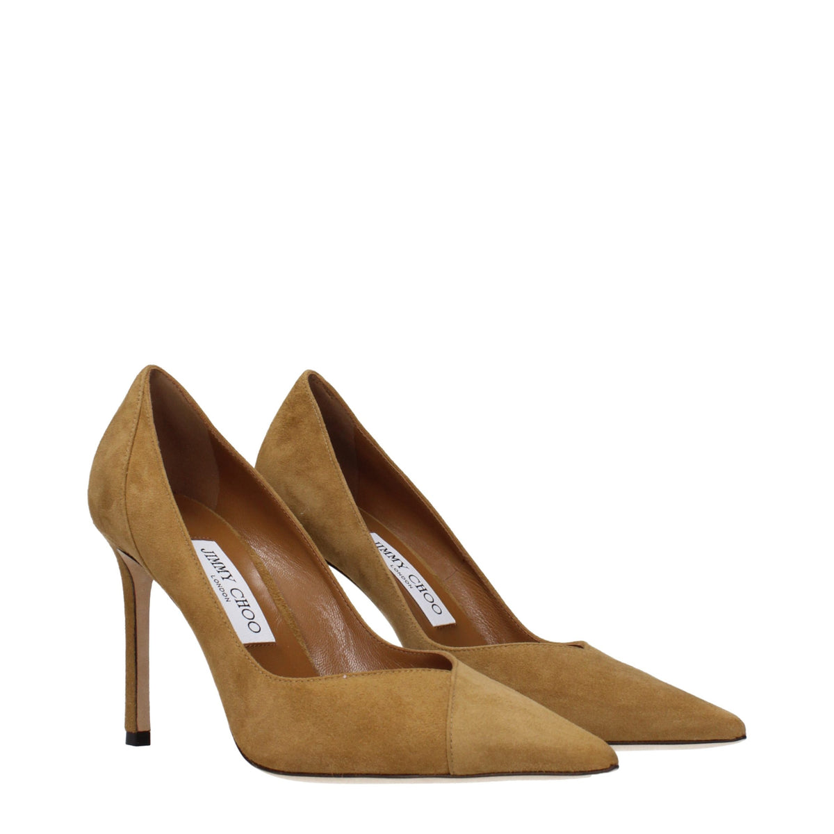 Brown Suede Pumps