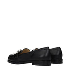 Mocassins en cuir noir