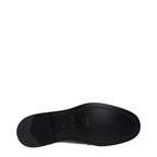 Mocassins en cuir noir
