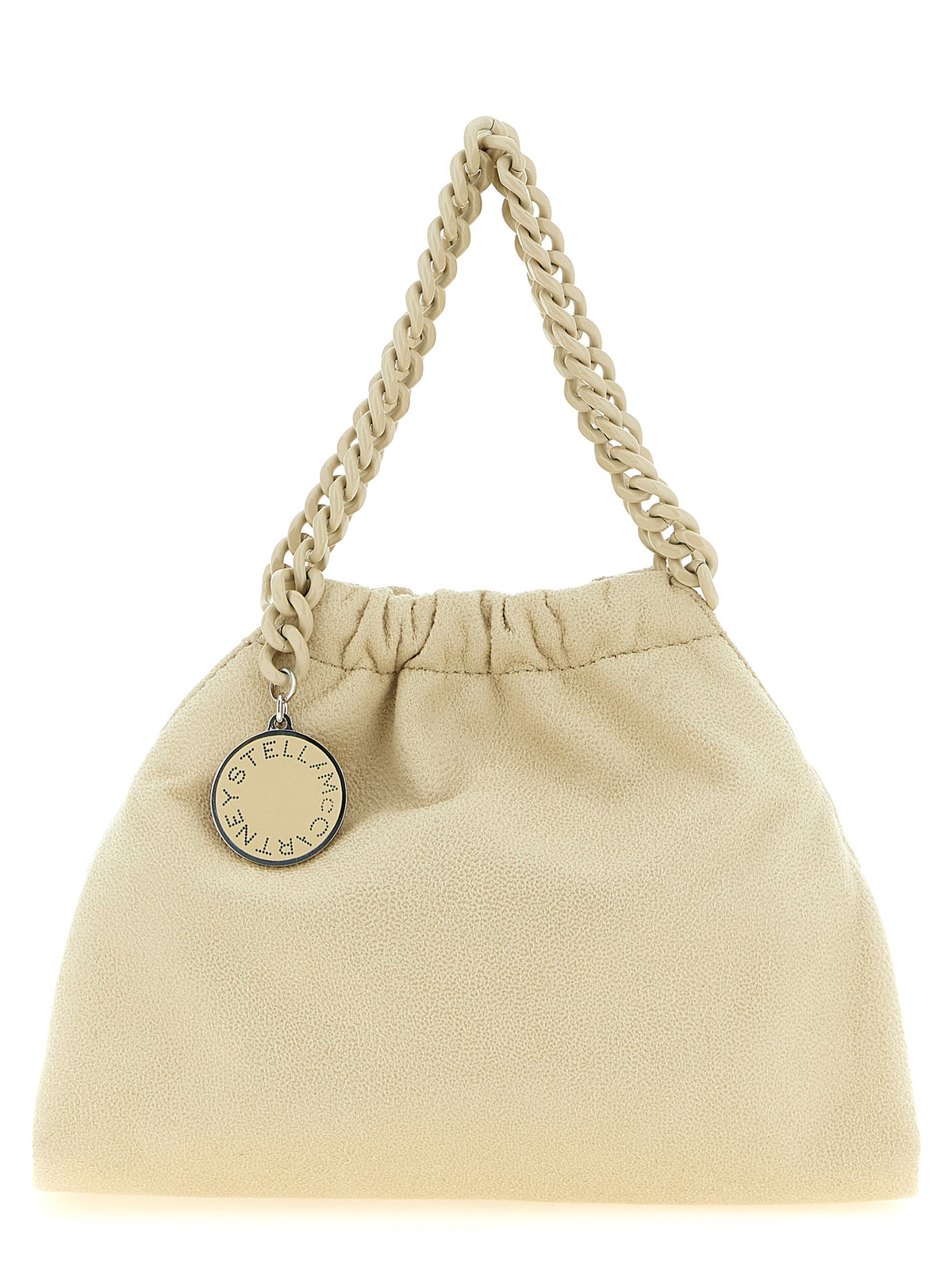 Sac à bandoulière en polyester beige