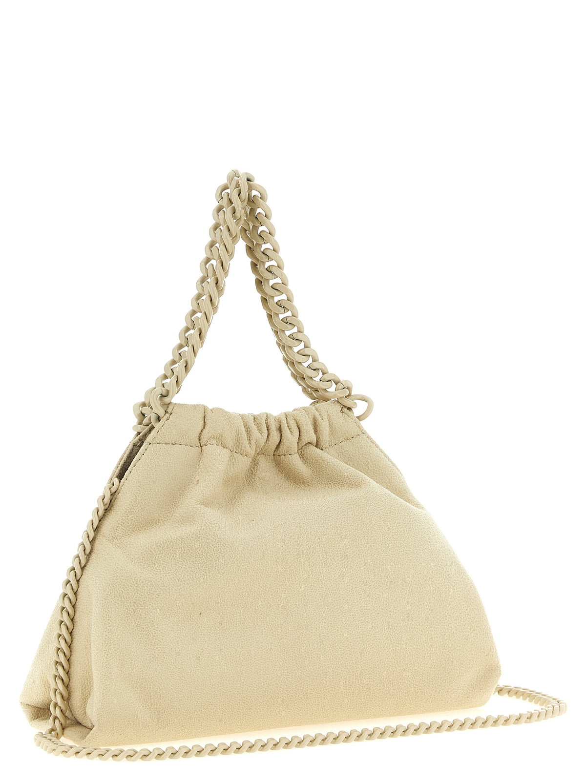 Sac à bandoulière en polyester beige