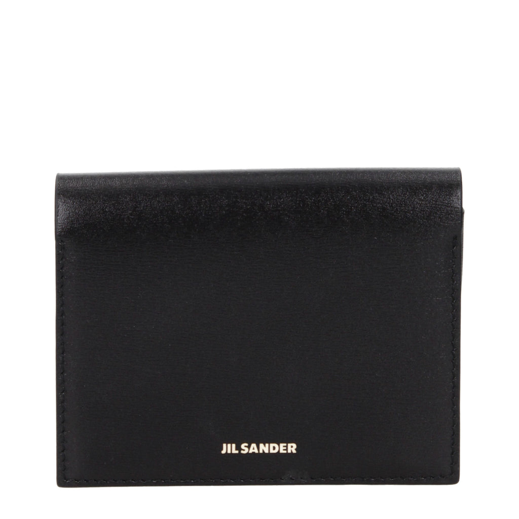 Porte-documents en cuir noir