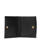 Porte-documents en cuir noir