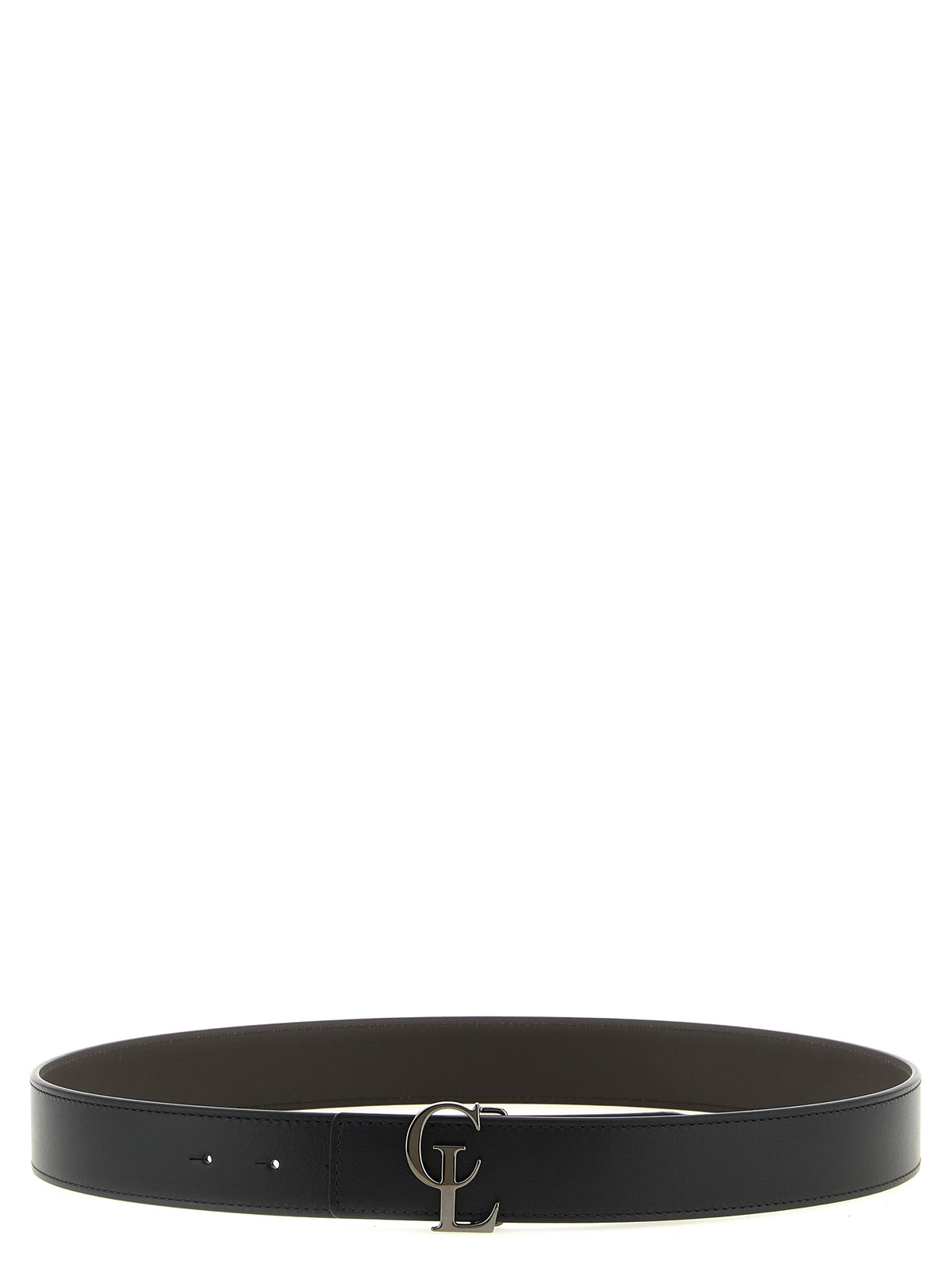 Ceinture en cuir multicolore