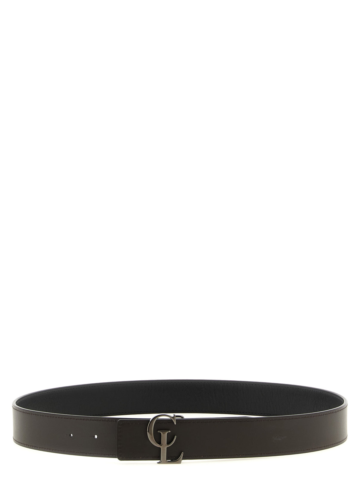Ceinture en cuir multicolore