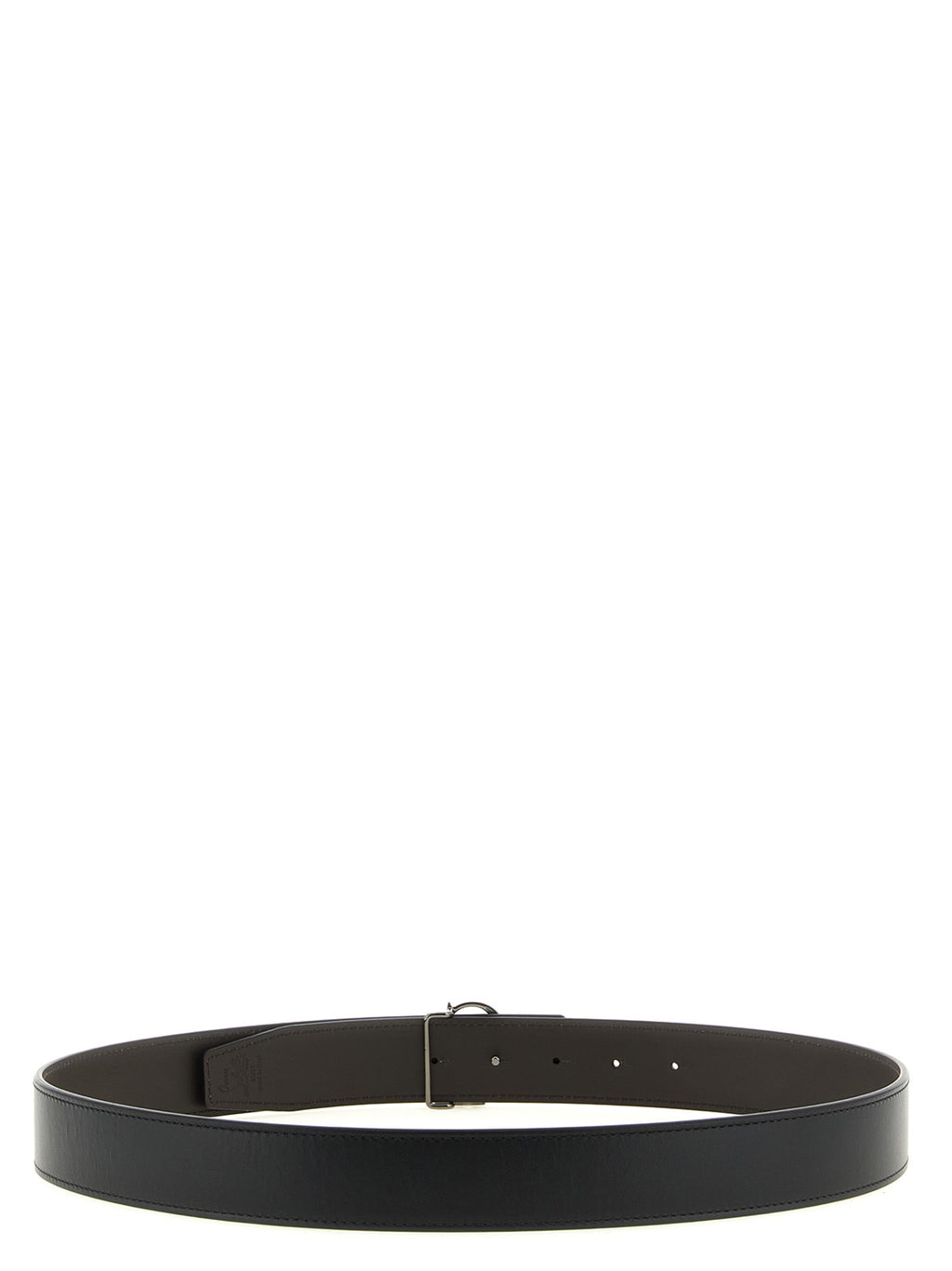 Ceinture en cuir multicolore